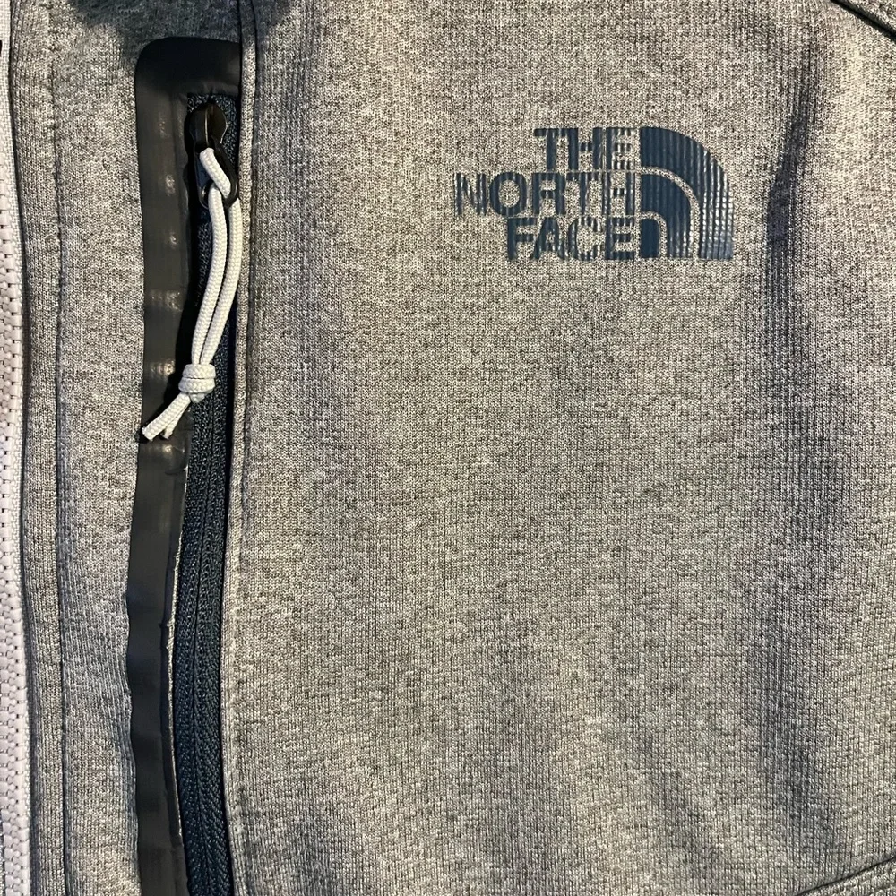 The‎ North Face Gray Performance Jacket  pullover fleece quarter zip